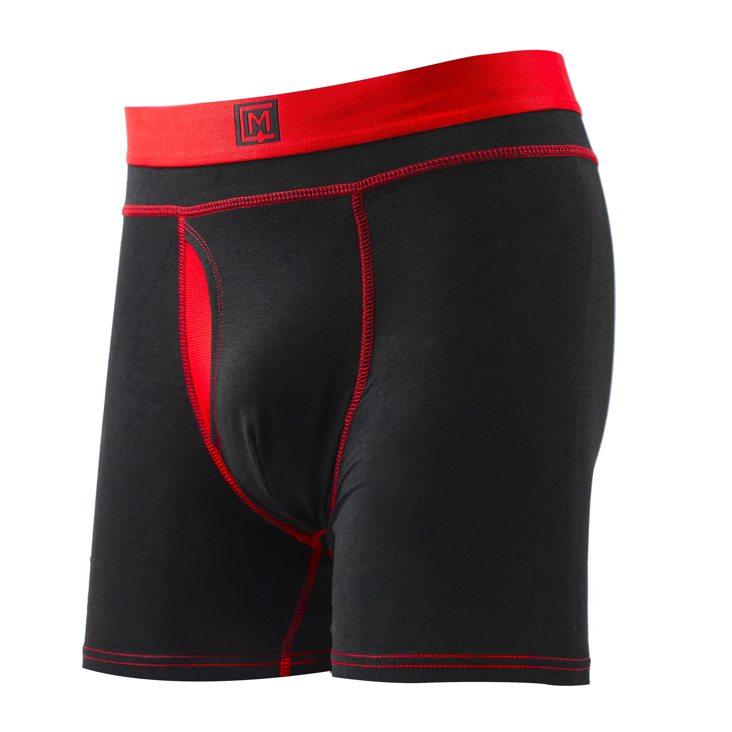 Black boxer briefs product shot